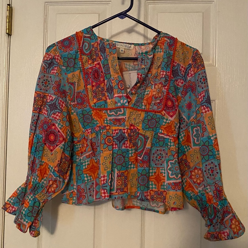 Moda‎ posa blouse